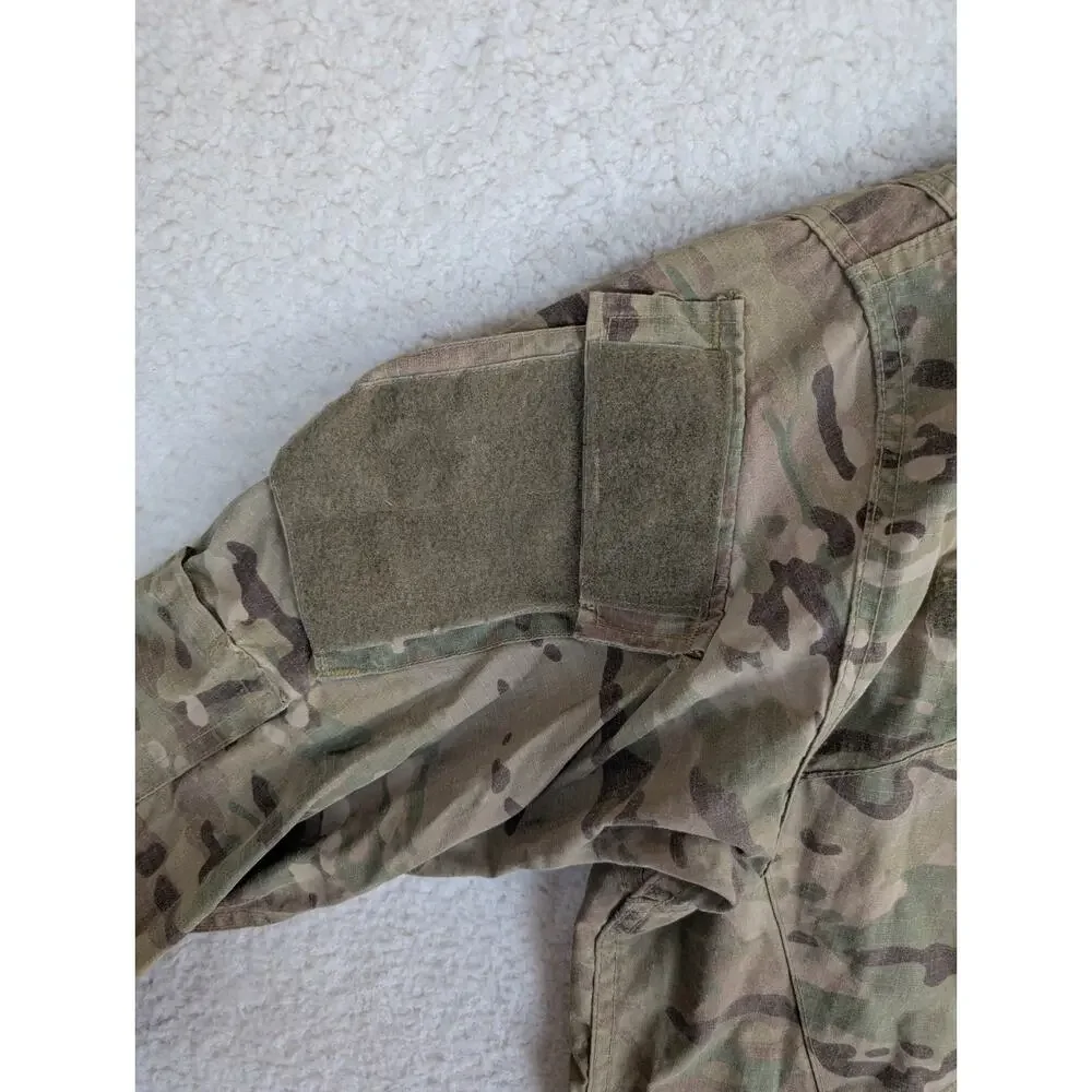 Army Combat Coat Mens Medium Flame Resistant FR US Military Full Zip